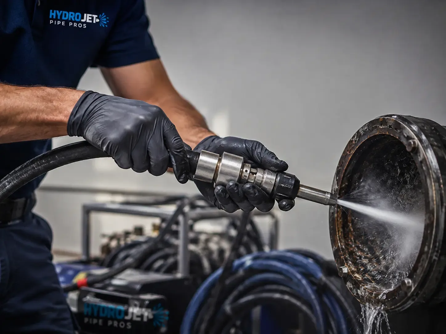 Hydro Jet Pipe Descaling in Riddle, OR